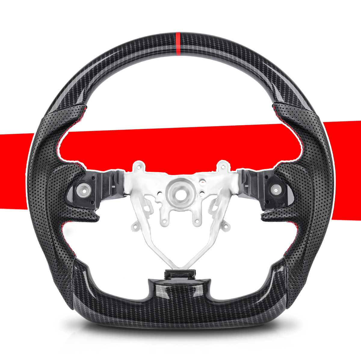 Car Accessories For Steering Wheel - Гидропринт Автомобильный руль из углеродного волокна