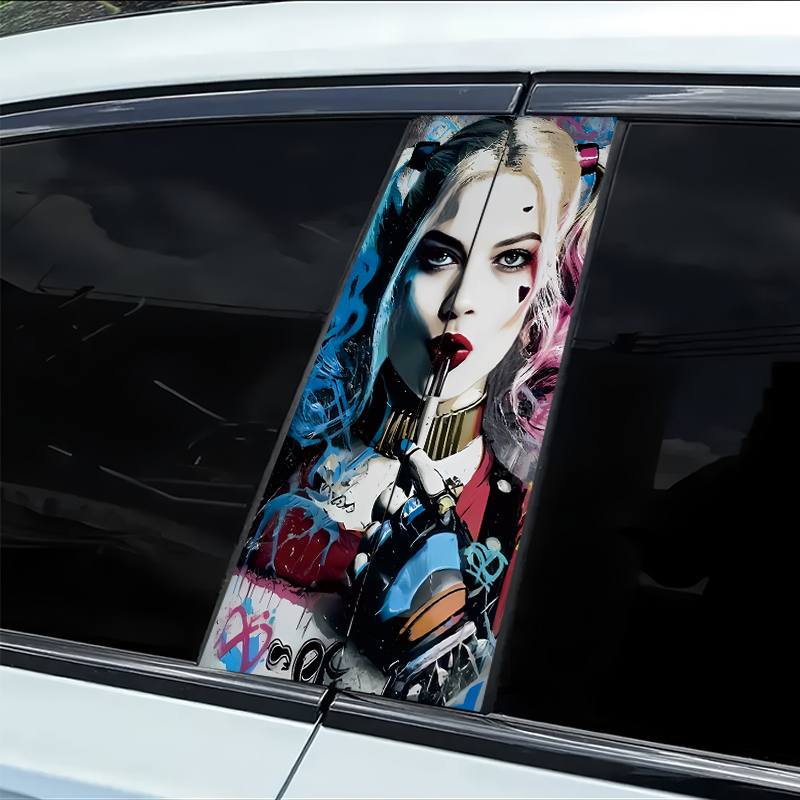 Car Accessories Joker - 2 наклейки на автомобильные B-стойки с