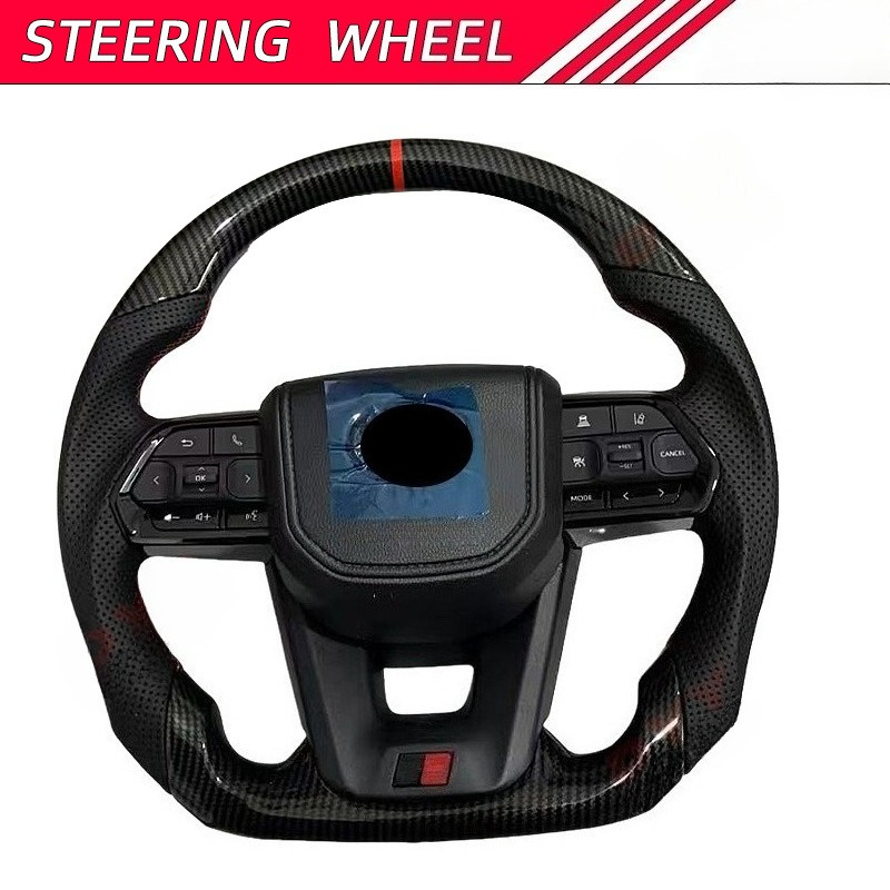 Car Accessories For Steering Wheel - Высококачественный руль из углеродного волокна для