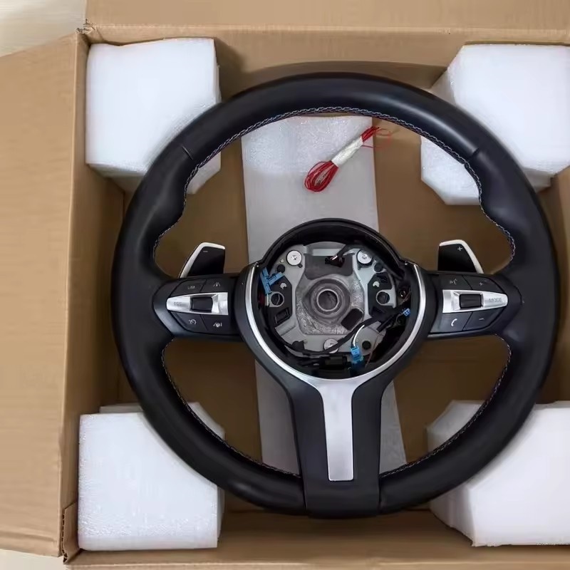 Car Accessories For Steering Wheel - Кожаная оплетка на руль для BMW