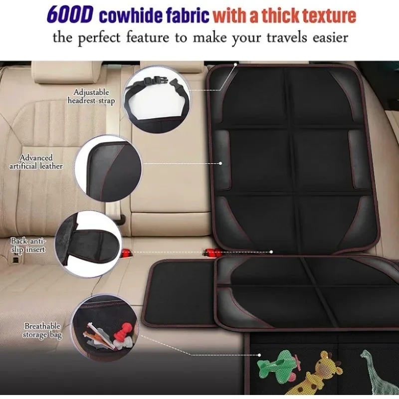 Car Accessories For Baby - Защитная накладка на автомобильное сиденье для
