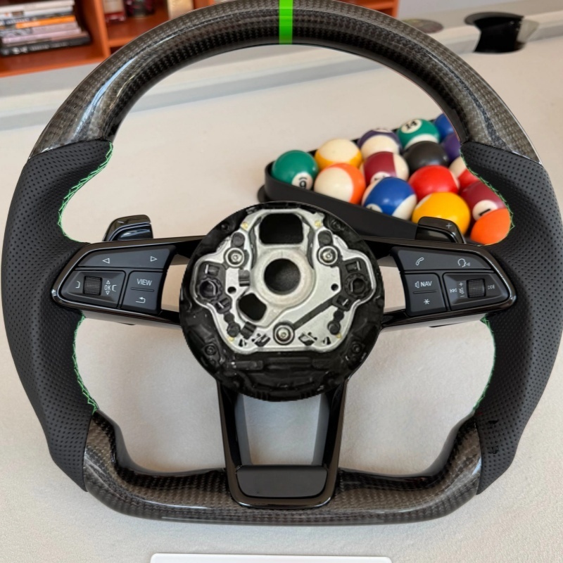 Car Accessories For Steering Wheel - Кожаная оплетка на руль из замши