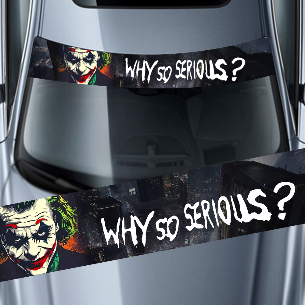 Car Accessories Joker - Почему так серьезно наклейка на автомобиль,