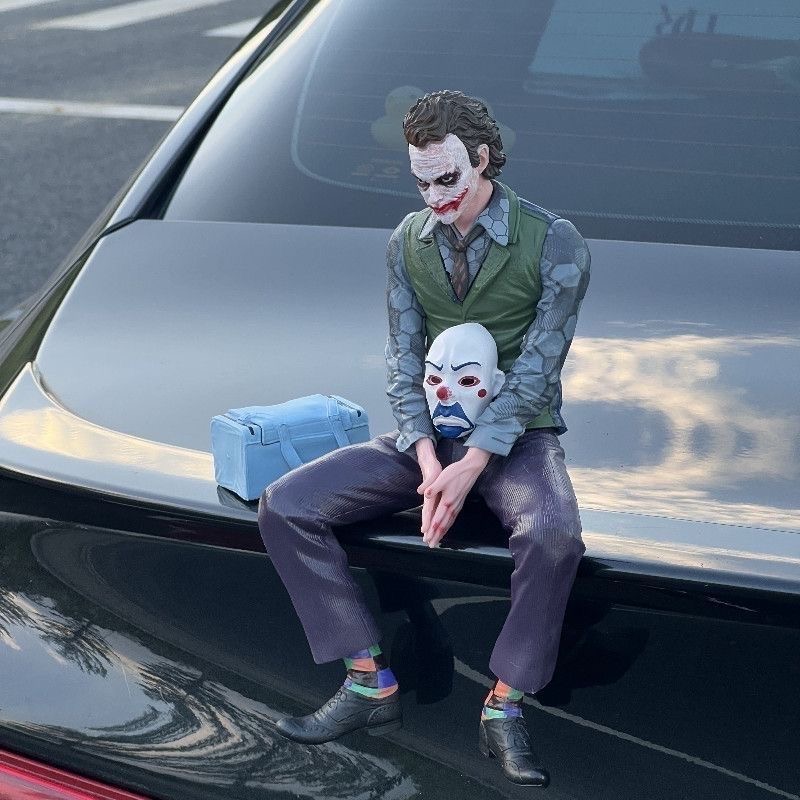 Car Accessories Joker - Новый Джокер Хит Леджер Фигурки Украшение