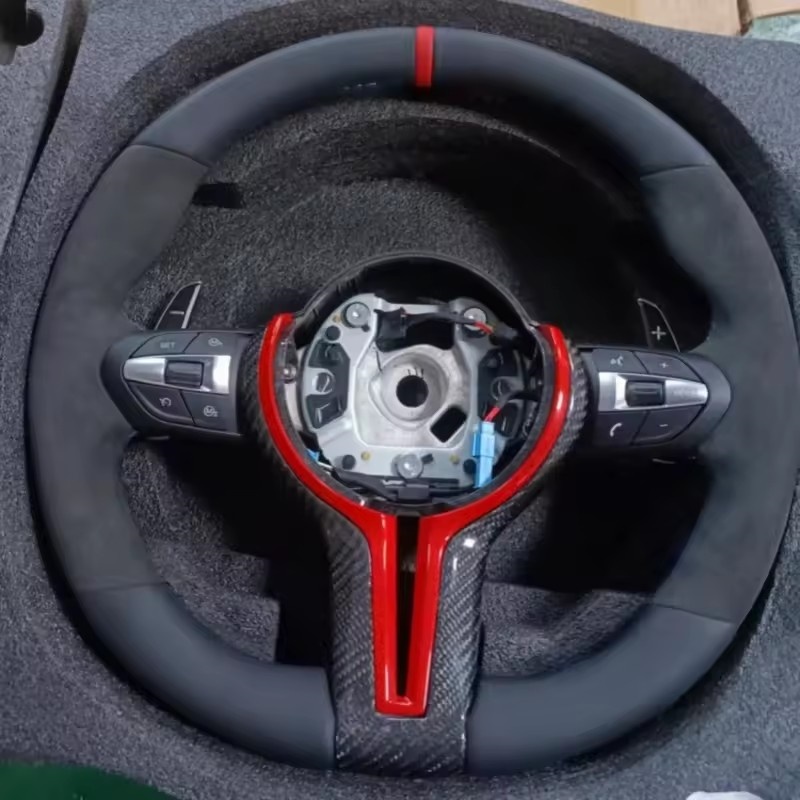 Car Accessories For Steering Wheel - Индивидуальный кожаный чехол из микрофибры для