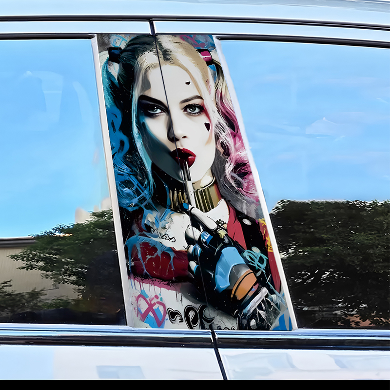 2 наклейки на автомобильные B- – обзор и цена Car Accessories Joker
