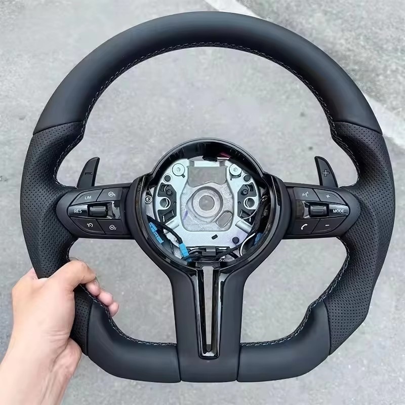 Кожаный чехол на руль для BMW  – обзор и цена Car Accessories For Steering Wheel