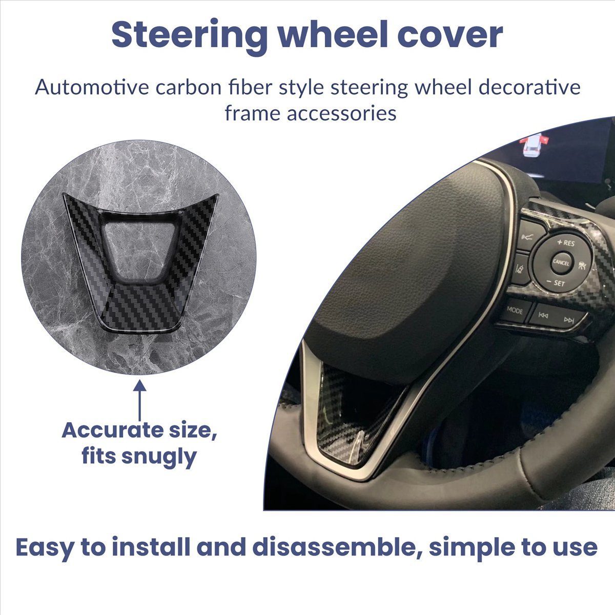 Супер-скидка на декоративную н – обзор и цена Car Accessories For Steering Wheel