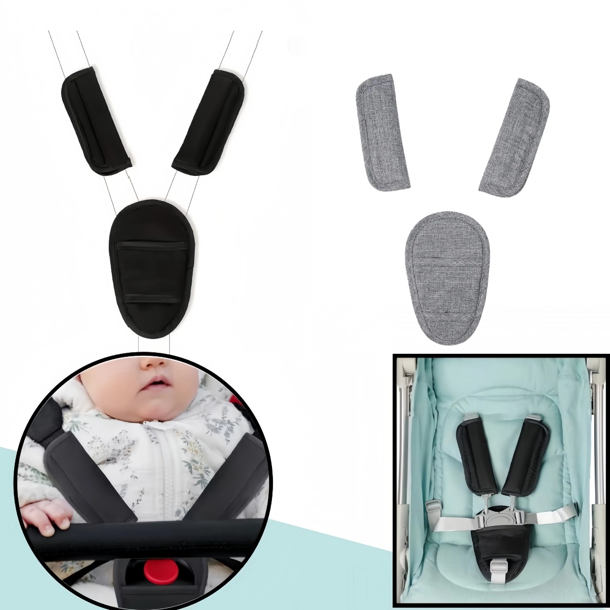 Накладки на ремни безопасности – обзор и цена Car Accessories For Baby