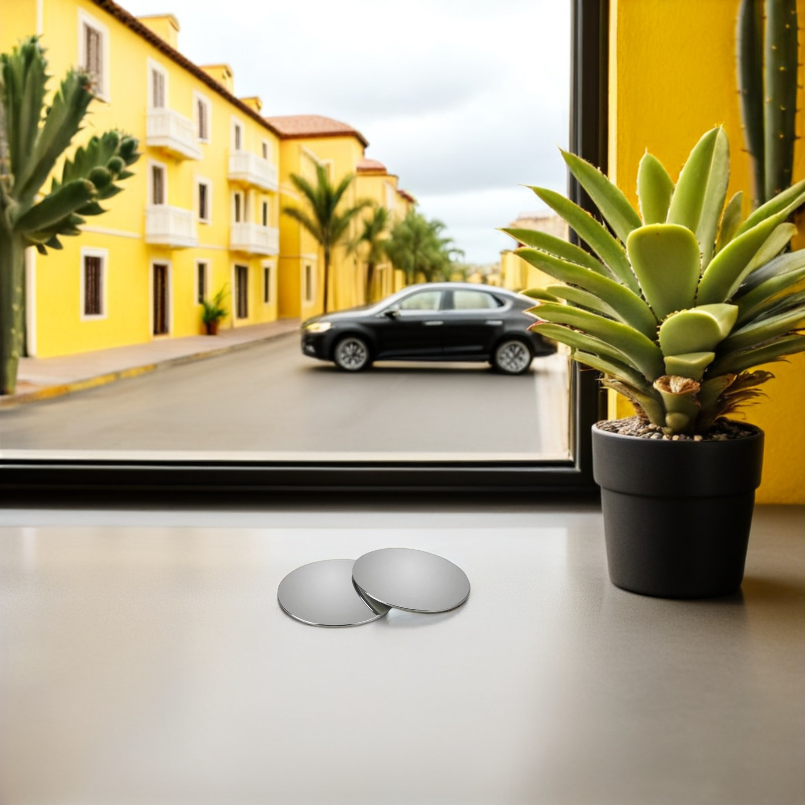 10 комплектов миниатюрных безр – обзор и цена Car Blind Spot Mirror