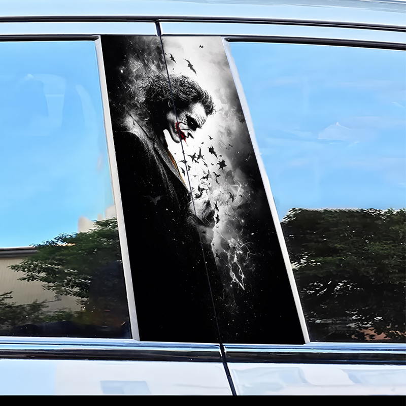 2 наклейки на центральные стой – обзор и цена Car Accessories Joker