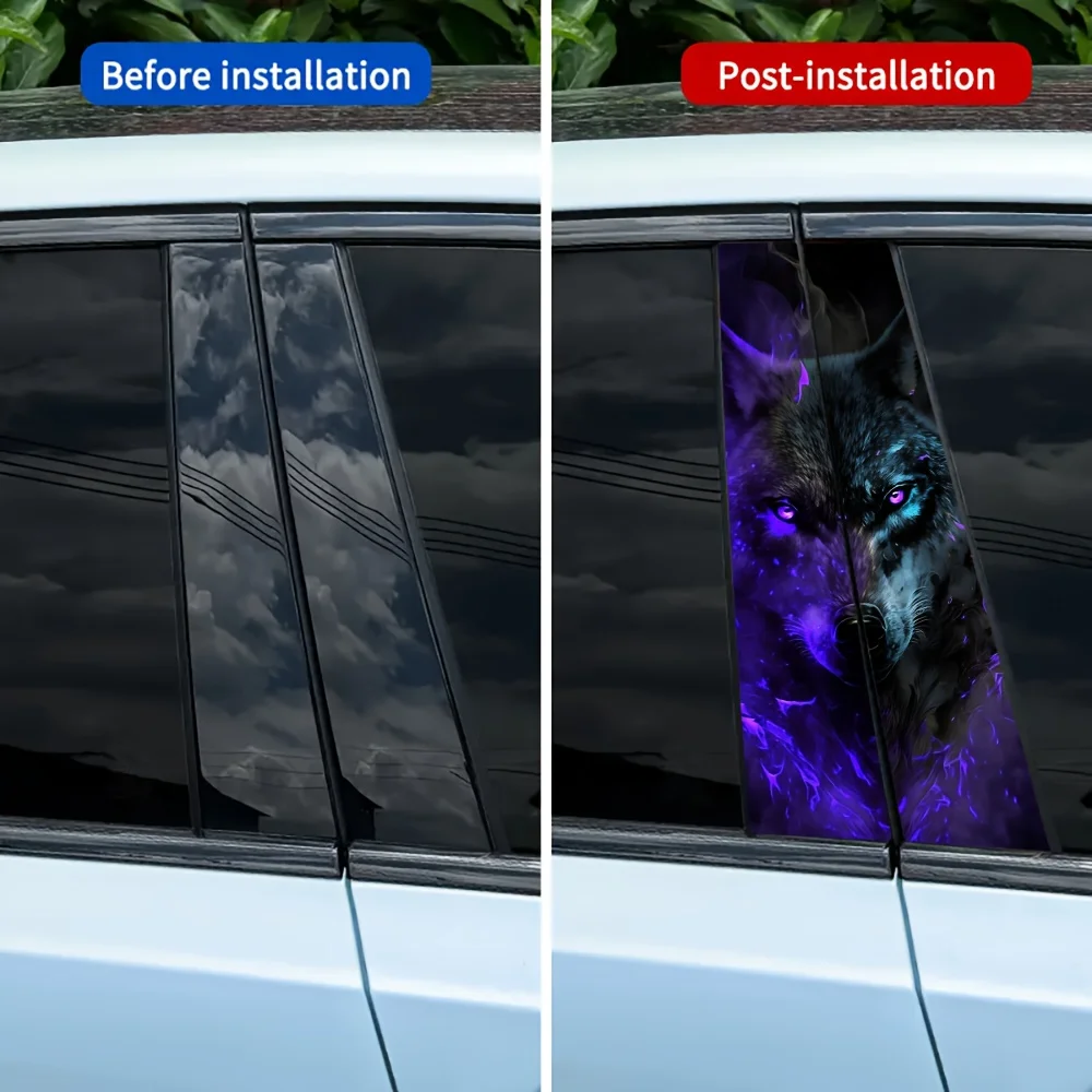 2-х предметная виниловая накле – обзор и цена Car Accessories Joker