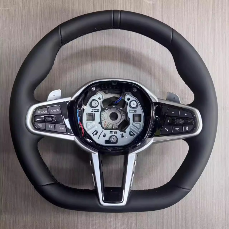 Улучшенная кожаная оплетка на  – обзор и цена Car Accessories For Steering Wheel