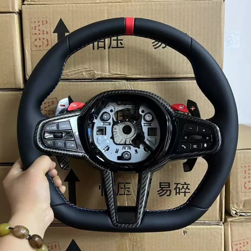 Улучшенная кожаная оплетка на  – обзор и цена Car Accessories For Steering Wheel